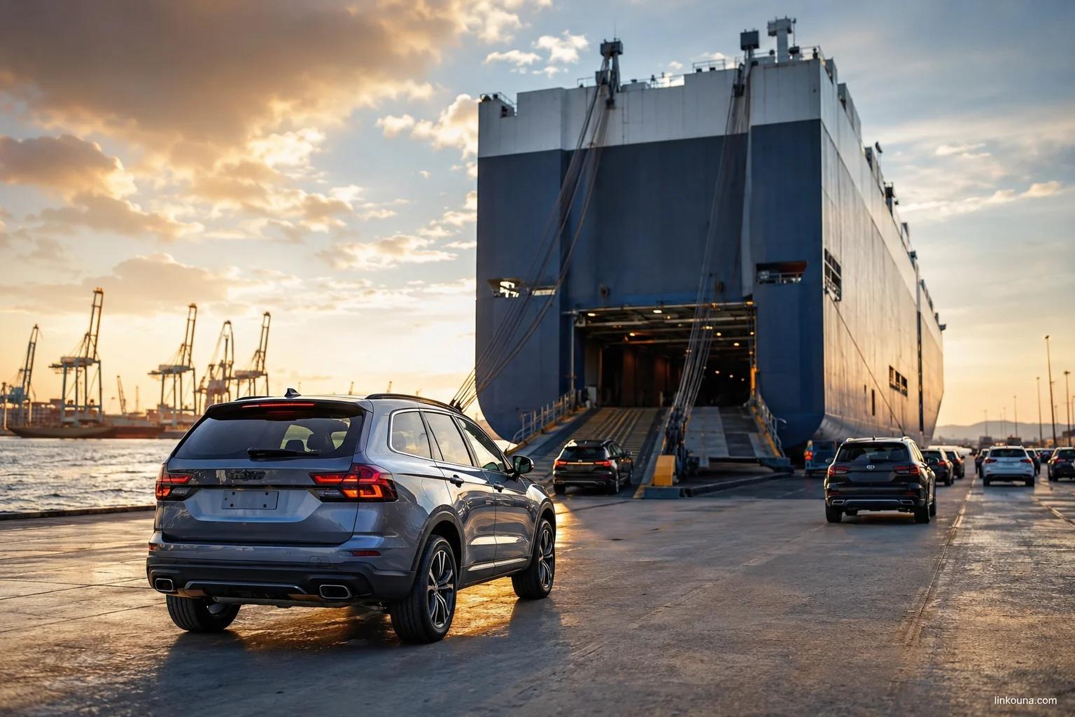 Importer une voiture de France au Sénégal