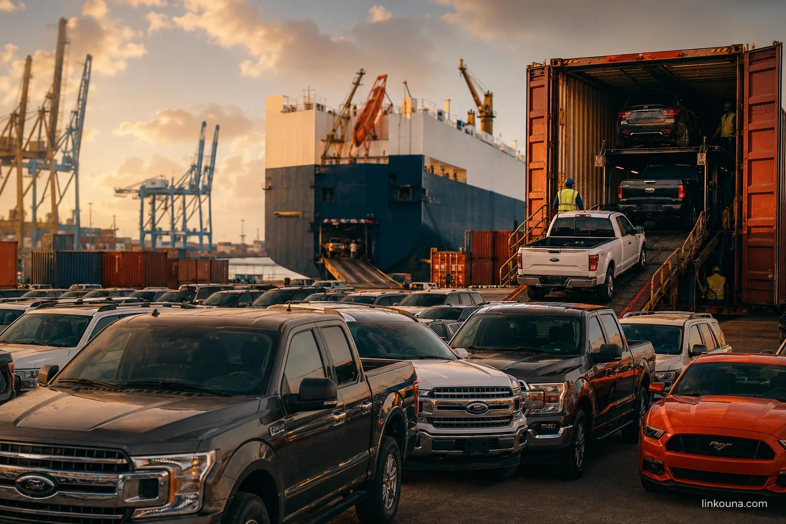 Importer une voiture des USA au Sénégal
